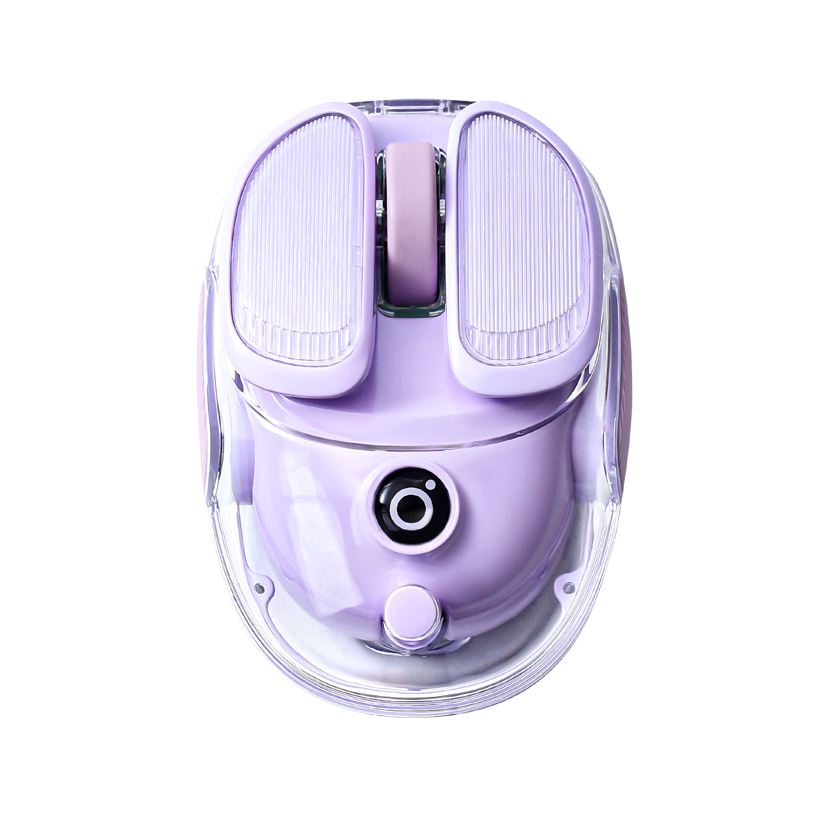 Tradescantia Purple - EWEADN Q9 ماوس RGB لاسلكي أرجواني،