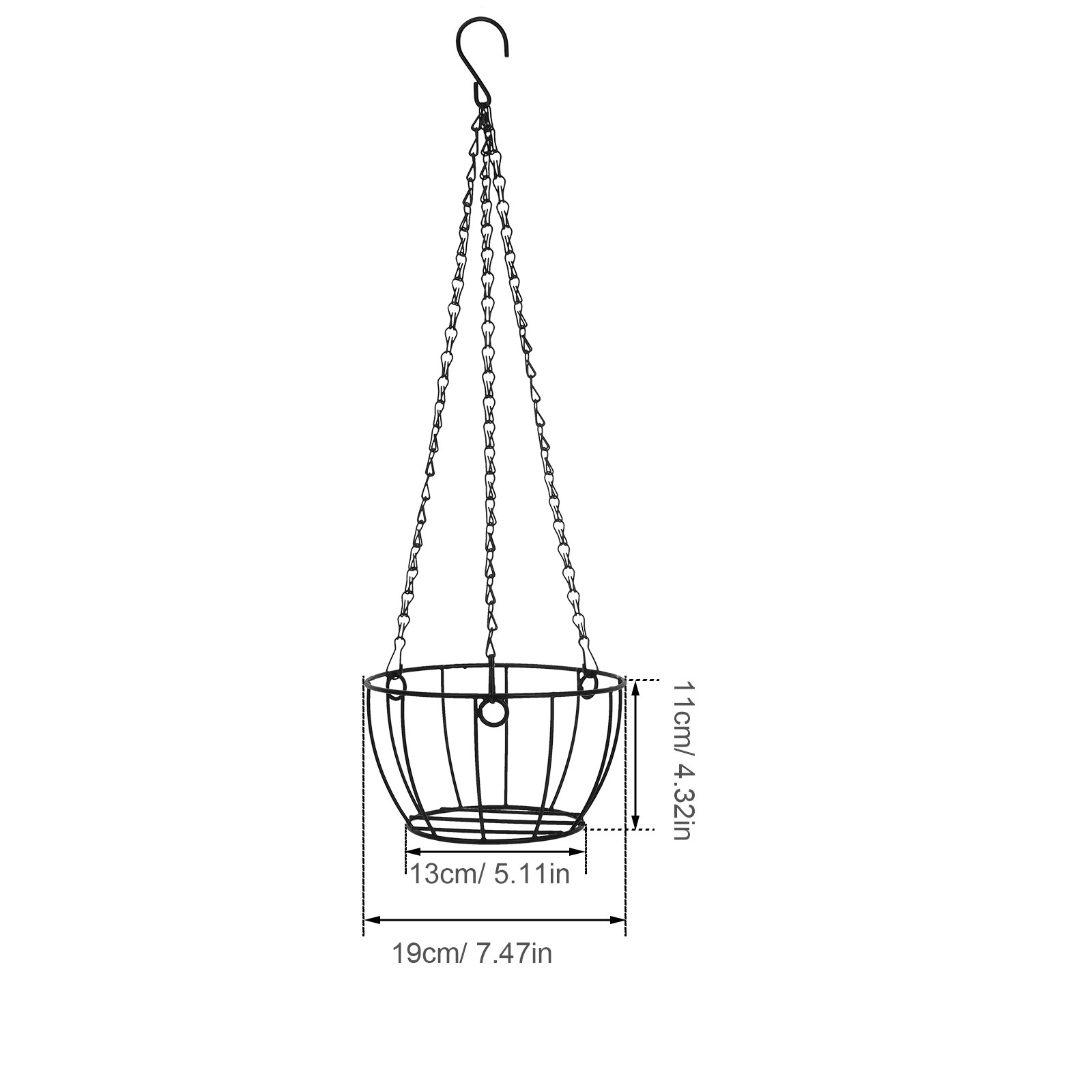 سلة زراعة معلقة للشرفة، وعاء ز - مراجعة Spider Plant Hanging وسعره