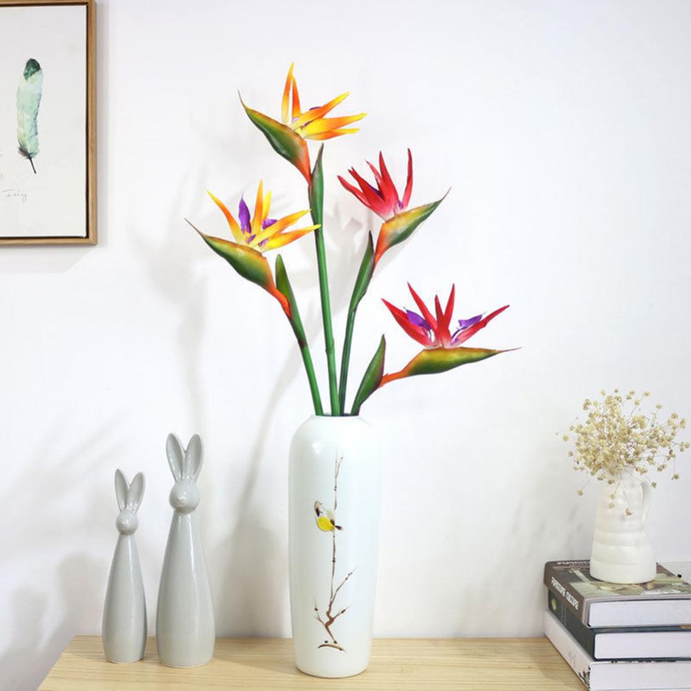 1 قطعة 80 سنتيمتر زهرة الطيور  - مراجعة Bird Paradise Strelitzia وسعره