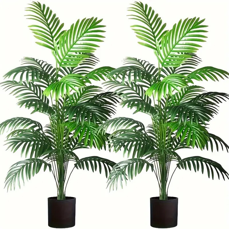 24 ورقة أريكا النخيل نباتات اص - مراجعة Ficus Lyrata Tree وسعره
