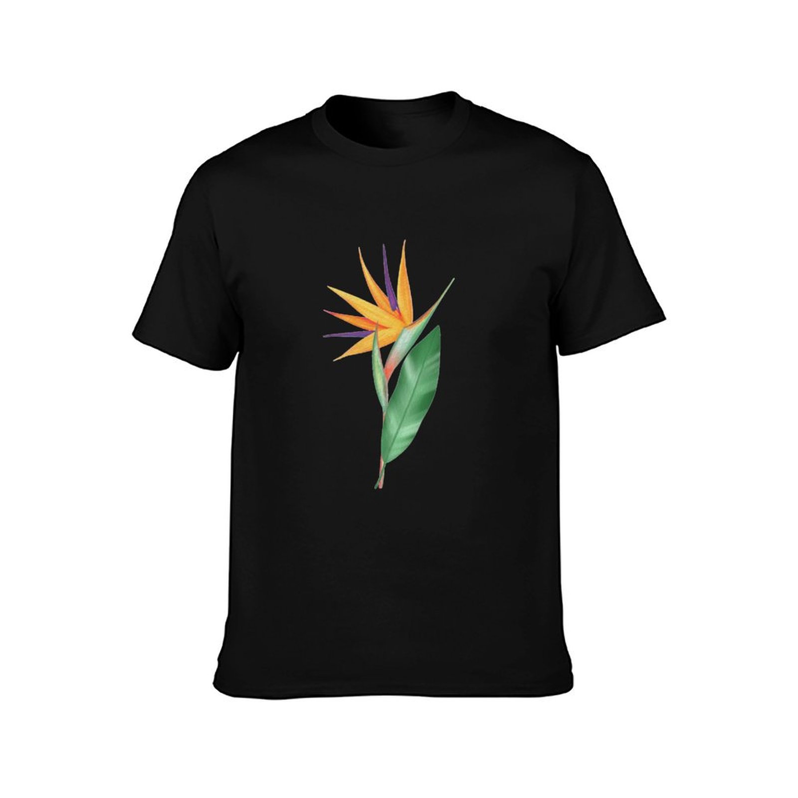 تي شيرت مطبوع عليه زهرة طائر ا - مراجعة Bird Paradise Strelitzia وسعره